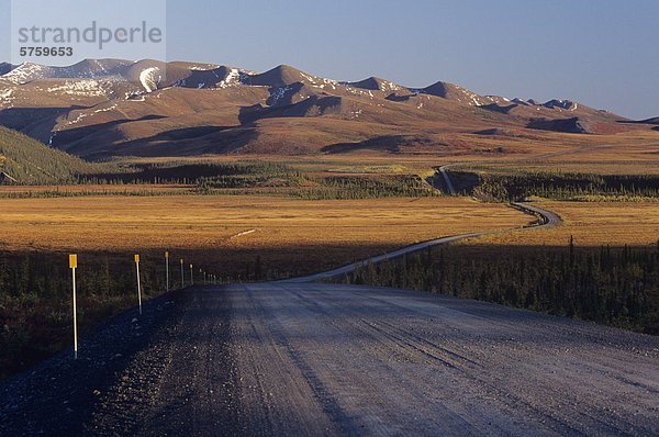 Richardson Mountains entlang Dempster Autobahn  Yukon-Territorium  Kanada.