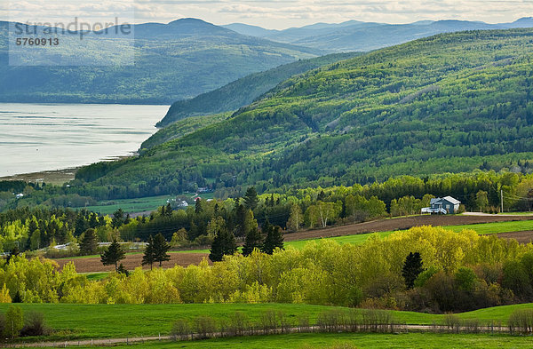 Richtung Heiligtum Ansicht Charlevoix Kanada Quebec
