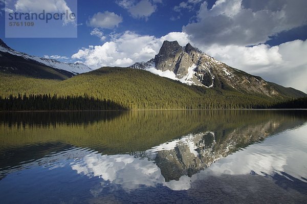 Emerald Lake und Mount Burgess  Yoho Nationalpark  Britisch-Kolumbien  Kanada