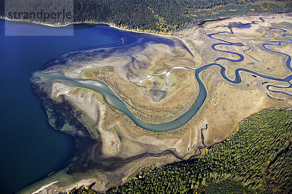 Luftbild von Bildern über die Cariboo in British Columbia  Kanada