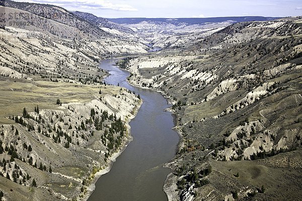 Luftaufnahmen über der Cariboo Region British Columbia  Kanada