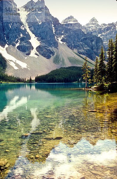 Moraine Lake  Banff Nationalpark  Alberta  Kanada