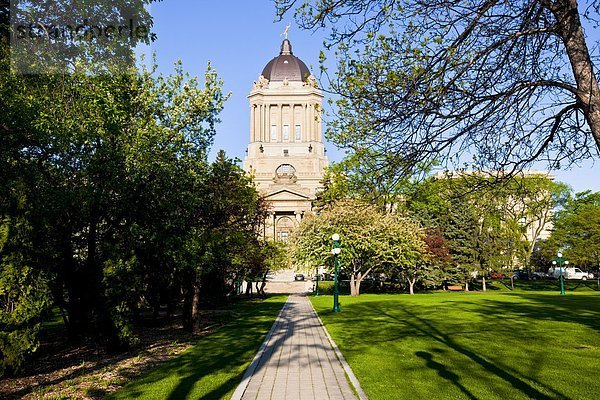 Manitoba Legislature Nebenhaus  Winnipeg  Manitoba  Kanada