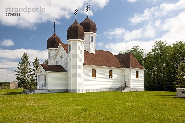 Kirche der Heiligen Dreifaltigkeit Urainian  Lenord  Manitoba  Kanada