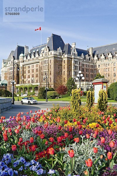 Das Fairmont Empress Hotel  Victoria  British Columbia  Kanada