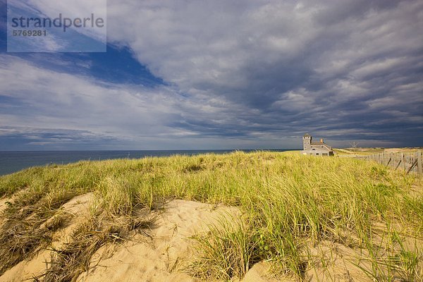 Vereinigte Staaten von Amerika USA Dorsch Lifestyle Küste Holz Ende Massachusetts Haltestelle Haltepunkt Station