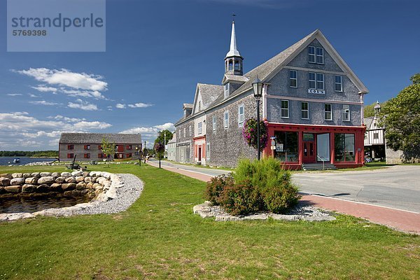 Shelburne Erbe Hafenviertel  Shelburne  Nova Scotia  Kanada