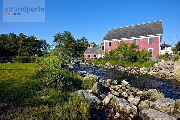 Barrington Woolen Mill Museum  Nova Scotia  Kanada