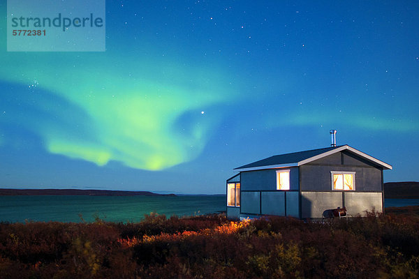 Wohnhaus Polarlicht Aurora