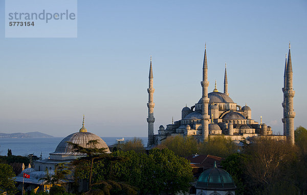 Sultan-Ahmed-Moschee (Blaue Moschee)  Istanbul  Türkei