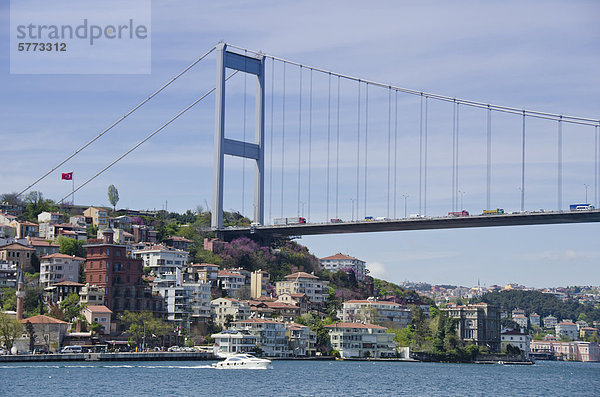 Brücke Bosporus Istanbul Sekunde Türkei