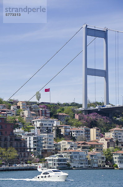 Brücke Bosporus Istanbul Sekunde Türkei