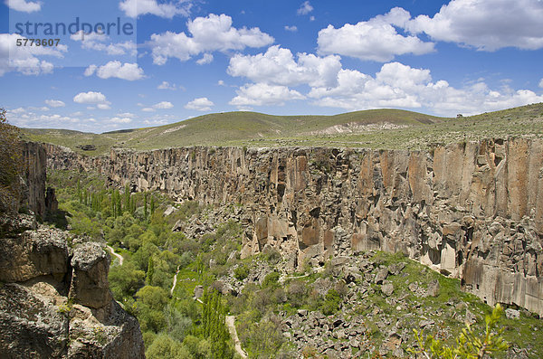 Das Ihlara-Tal  Cappadocia  auch Capadocia  Zentralanatolien  weitgehend in der Nev_ehir Provinz  Türkei