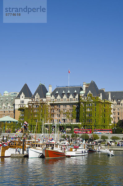 Jährliche Classic Boat Festival  Victoria  British Columbia  Kanada