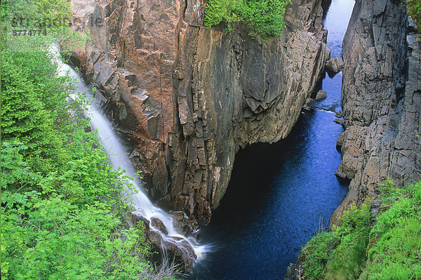 Aquasabon River Gorge  Ontario  Kanada