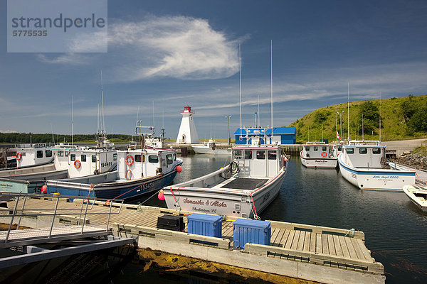 Hafen von Mabou  Cape Breton  Nova Scotia  Kanada