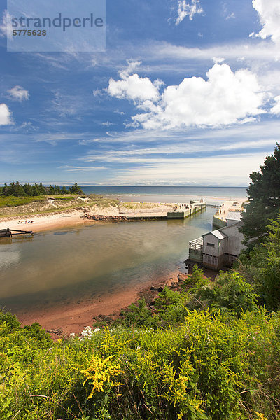 Becken Head Provinzpark  Prince Edward Island  Kanada