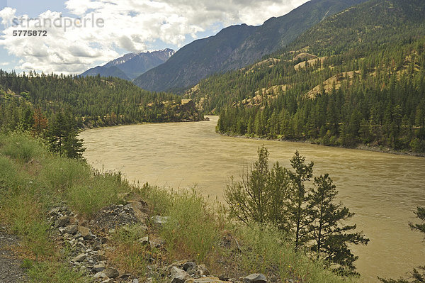 Fraser River südlich von Lillooet  British Columbia  Kanada