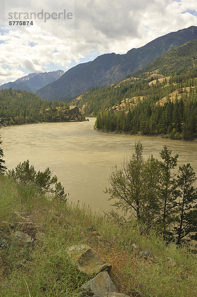 Fraser River südlich von Lillooet  British Columbia  Kanada