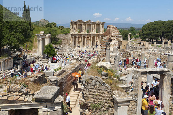 Die antike Stadt Ephesos  Efes  Türkei  Westasien