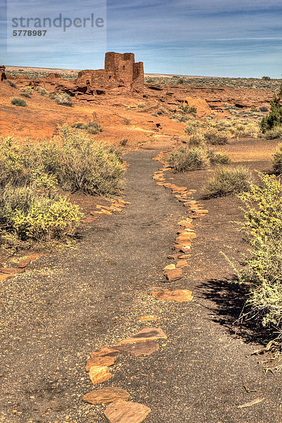 Wukoki Hopi Ruinen  Wupatki National Monument  Arizona