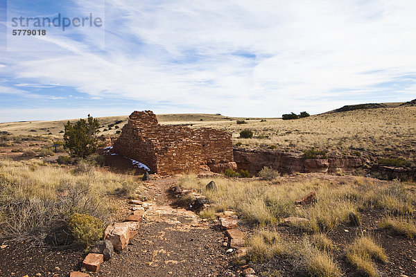 Lomaki Pueblo  Hopi Ruinen  Wupaktki National Monument  Arizona
