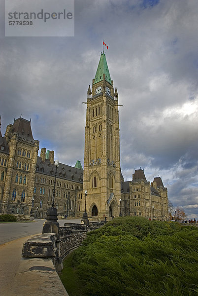 Ottawa Hauptstadt Wohnhaus Ruhe Kanada Ontario