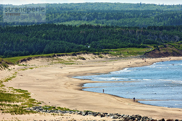 West Mabou Beach Provincial Park  Cape Breton  Nova Scotia  Kanada