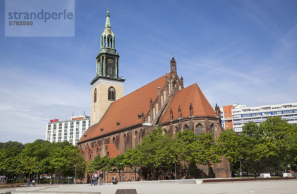 St. Marien-Kirche  Berlin  Deutschland  Europa