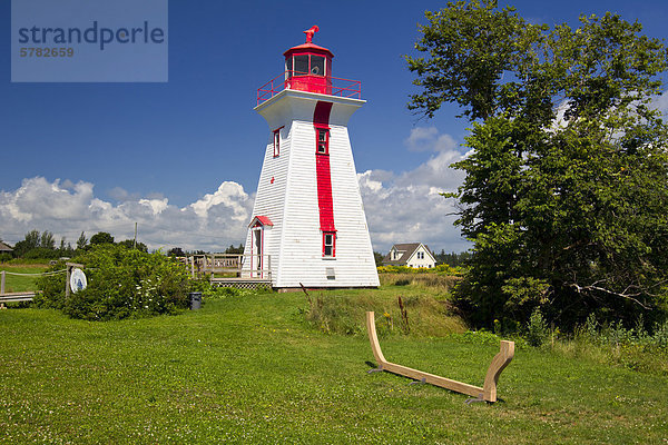 Leuchtturm  Victoria  Prince Edward Island  Kanada