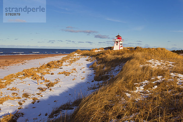 Der Covehead Hafen Leuchtturm  Stanhope  Prince Edward Island National Park  Prince Edward Island  Kanada