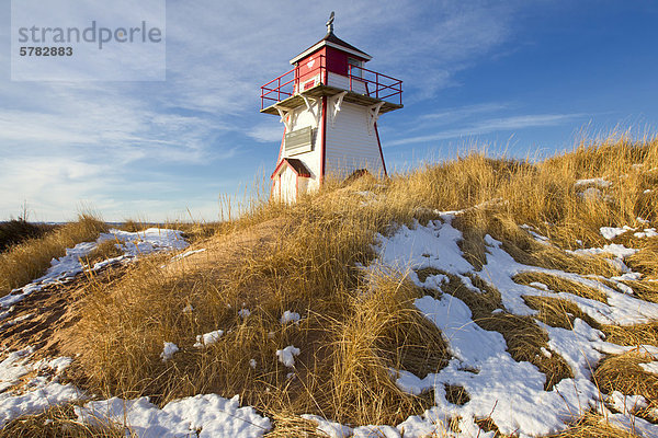 Der Covehead Hafen Leuchtturm  Stanhope  Prince Edward Island National Park  Prince Edward Island  Kanada