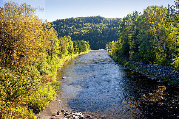 Matane River  Gaspésie  Québec  Kanada