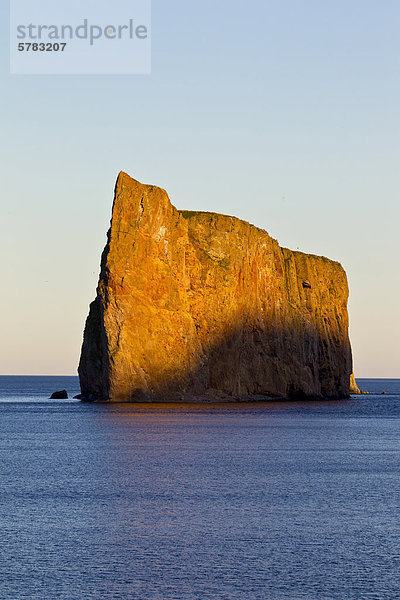 Perce Rock  Perce  Gaspé Halbinsel  Quebec  Kanada