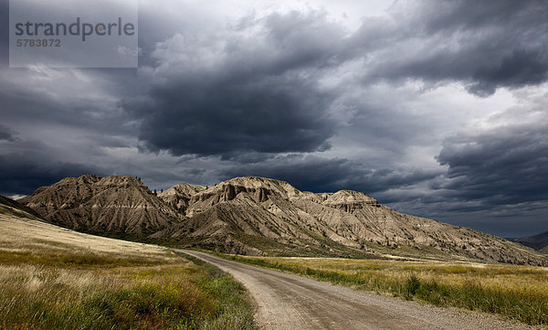 Wandern und Fotografieren in der BC Grasland von British Columbia