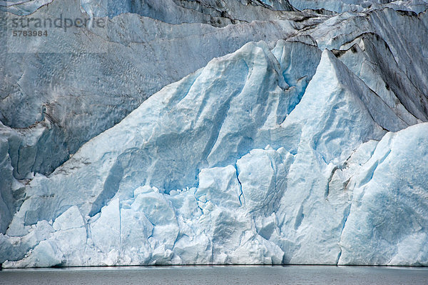 Jacobson Gletscher über Jacobson See in den Coast Mountains in British Columbia Kanada