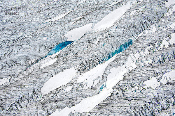 Jacobson Gletscher über Jacobson See in den Coast Mountains in British Columbia Kanada