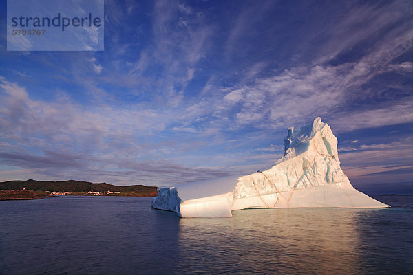 Eisberg aus Gans Cove  Newfoundland  Canada