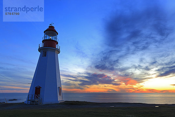 Leuchtturm von Port Au Choix nationalen historischen Standort  Neufundland
