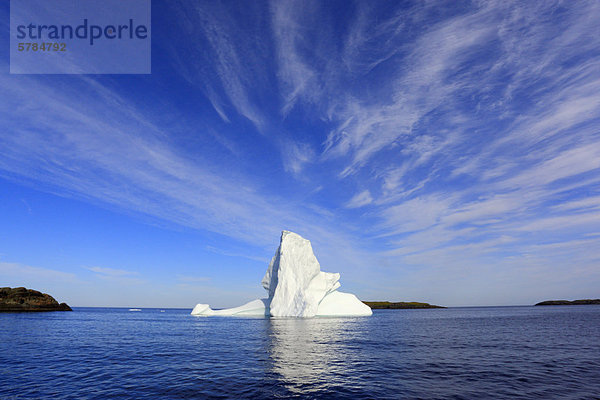Eisberg vor der Ost Küste von Neufundland in der Nähe von St. Antonius