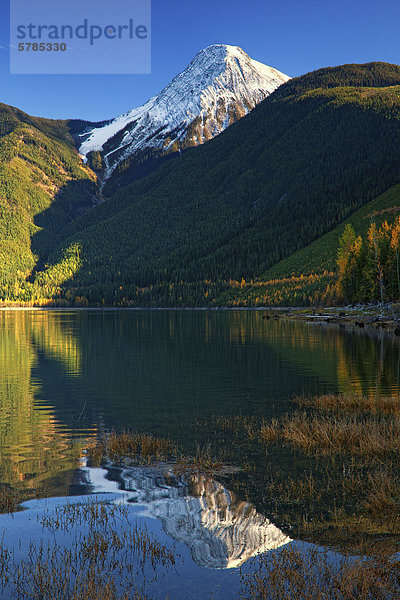 Unbekannte Berg  Kinbasket Lake  British Columbia