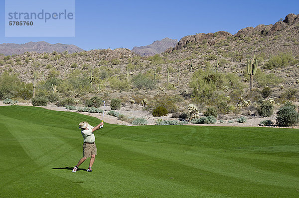 Gold Canyon Golfresort in Gold Canyon  in der Nähe von Phoenix  Arizona  USA