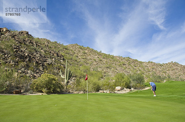 Gold Canyon Golfresort in Gold Canyon  in der Nähe von Phoenix  Arizona  USA