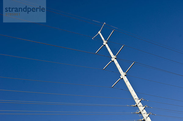 Elektrische Energie Übertragung Linien  Nevada  USA