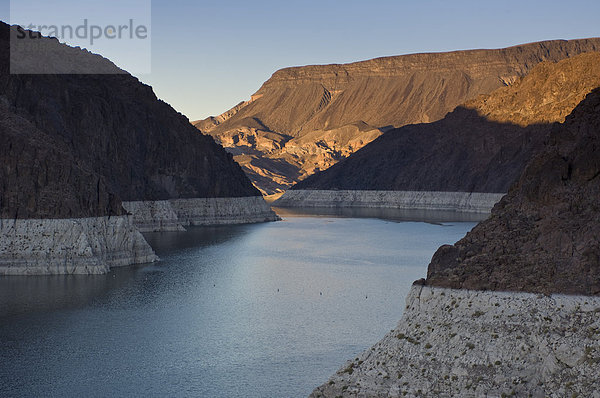 Bereich Hoover Dam  Lake Mead  Nevada  USA