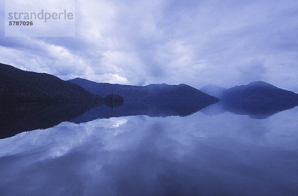 Queen Charlotte Islands  (Haida Gwaii)  ' den nebligen Inseln  Darwin Sound  British Columbia  Kanada.