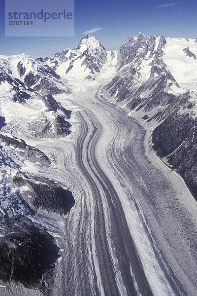 Tiedamein Gletscher  Mt. Waddington  British Columbia  Kanada.