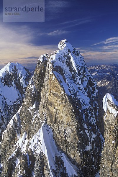 Luftbild von Mount Waddington  British Columbia  Kanada.