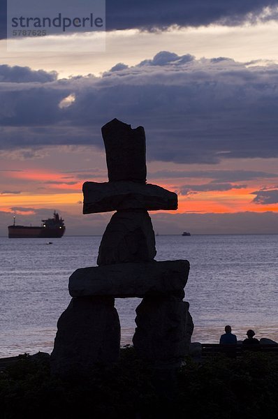 Symbol Olympische Spiele Olympiade English Bay - Vancouver British Columbia Kanada Vancouver