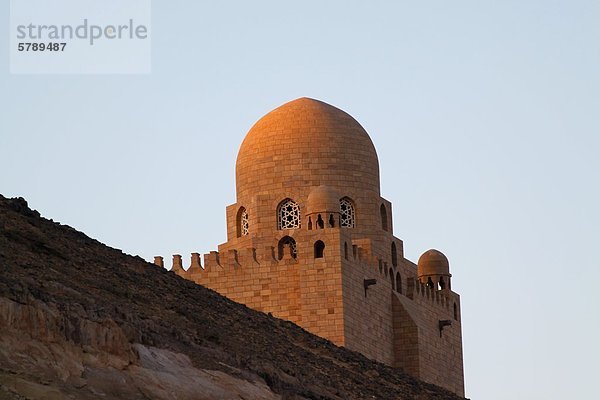 Aga-Khan-Mausoleum in Assuan  Ägypten